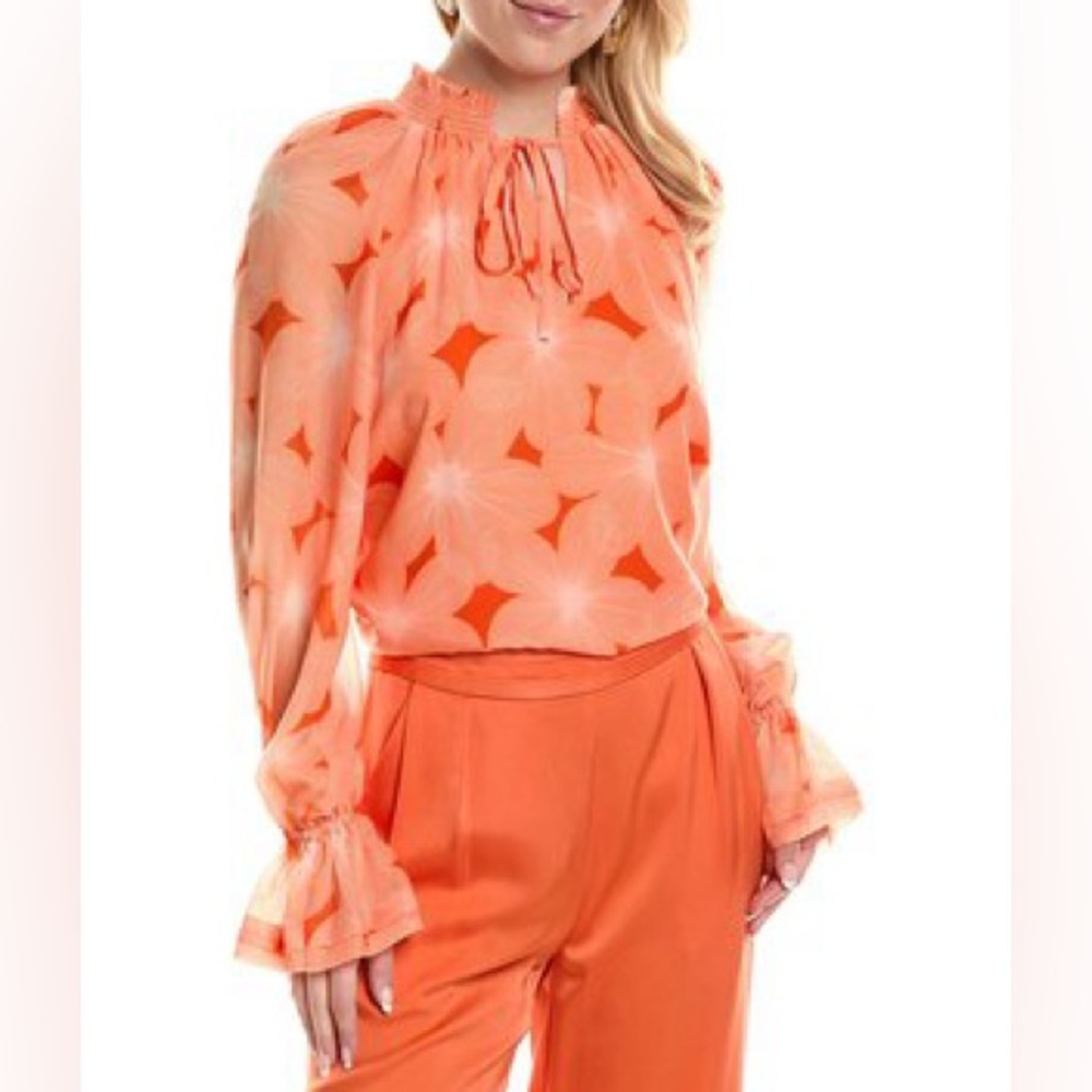 RAMY BROOK Clarke Floral Blouse Size L